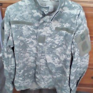 Military Combat Coat Jacket Army Uniform Size M
